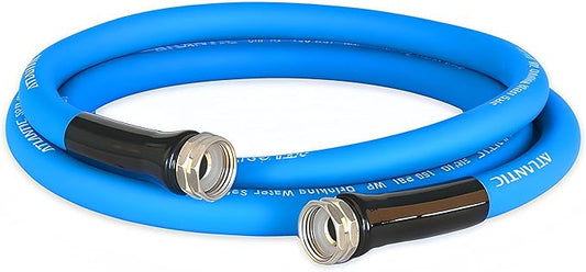 Atlantic Female to Female Drinking Water Safe Hose 5 ft Short Garden Hose Extension: Lead, BPA, Phthalate-Free, and PVC-Free.