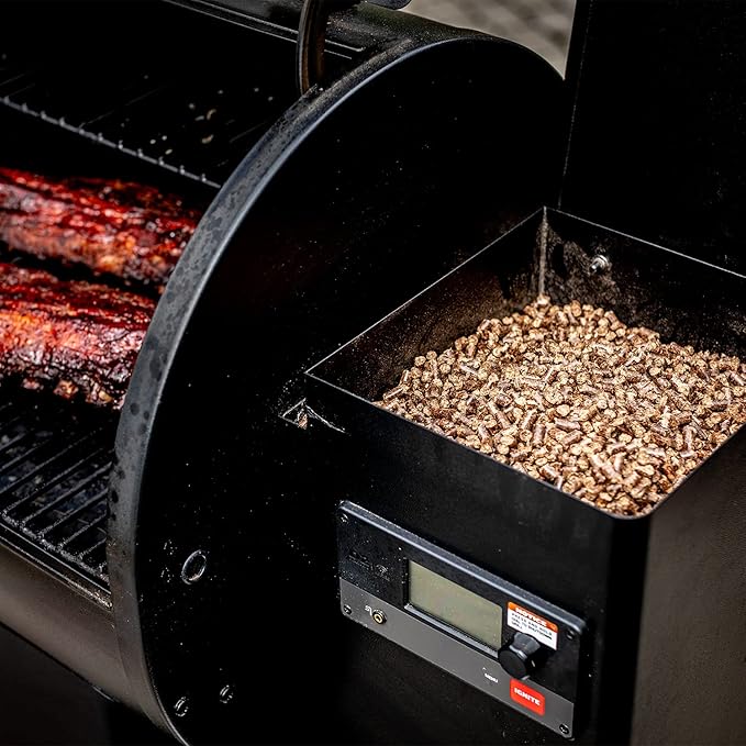 Bear Mountain All Natural Wood Pellets for Smoker, Grill & BBQ, 40 Lbs, Mesquite - Premium Hardwood Barbecue Pellets for Indoor and Outdoor Grilling