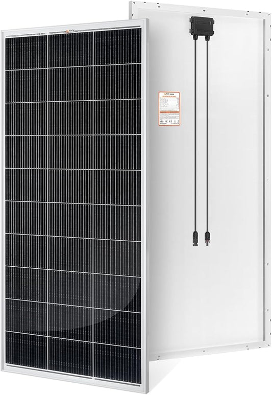 RICH SOLAR 200 Watt 12 Volt 18BB Cell Monocrystalline Solar Panel N-Type Cells High Efficiency Solar Module for RV Trailer Camper Marine Off Grid