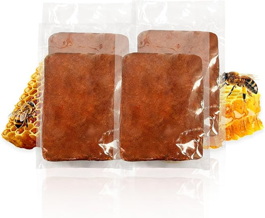 4 Pack Pollen Patties for Bees, 1 lb Each (approximate Weight), Supplementary Feed for All Levels of Beekeepers