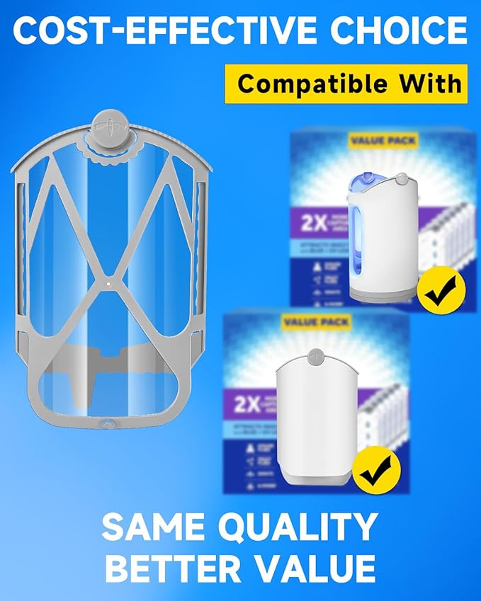 24 Packs Refill Cartridge, Refills Compatible with Plug-in Indoor Light M364A and Max, Easy to Use