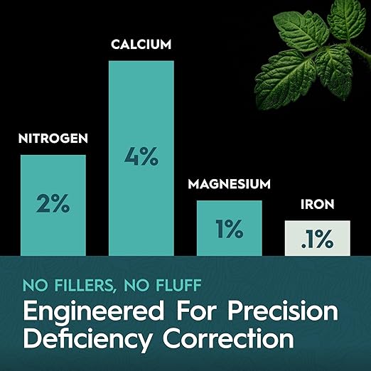 CaMg Quart | High-Concentration Calcium and Magnesium Supplement with Nitrogen and Iron | Essential Micronutrient Blend for Vigorous Plant Growth