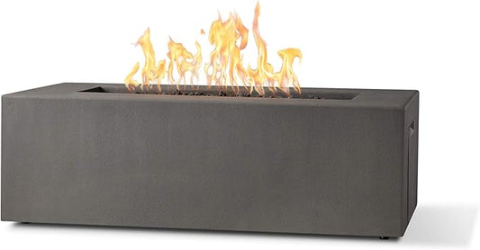 Real Flame Tamarack Casual Rectangle Propane Fire Table by Jensen Co