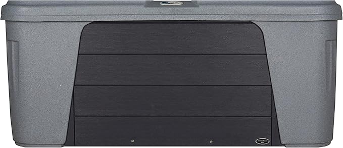 Palm Beach Outdoor Hot Tub, Fits 7 Adults, 30-Jets, Built in Ice Bucket, Free Cover & Filter, Great for After Workouts & Relaxation with Family/Friends