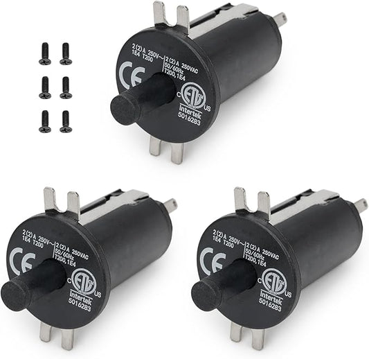 Stanbroil 3-pack Hopper Lid/Door Switch Kit for Masterbuilt Gravity Series 560/800/1050 XL Digital Charcoal Grill + Smoker