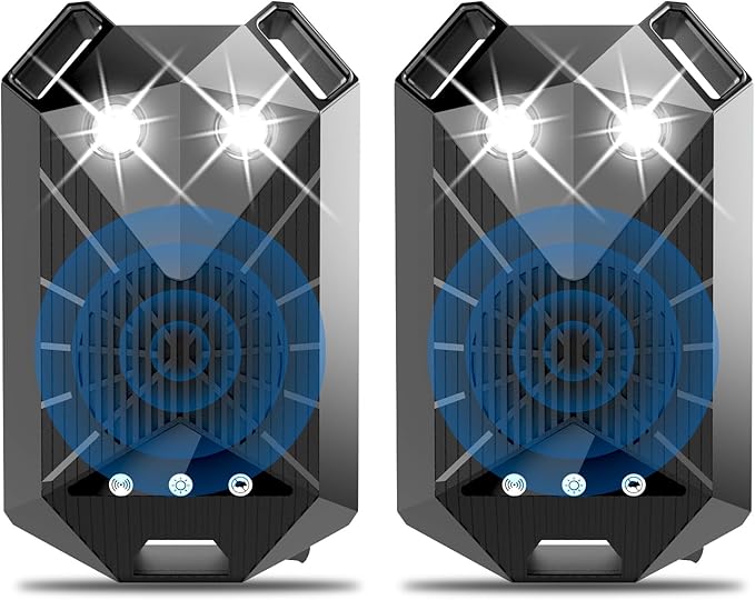 2PACK Mouse Repellent for Cars, Rodent Repellent for Car Engines Under Hood, Mouse Deterrents That Work for from Car Engines, Room, Indoors with Strobe Light Battery Powered Keep (Eagle)