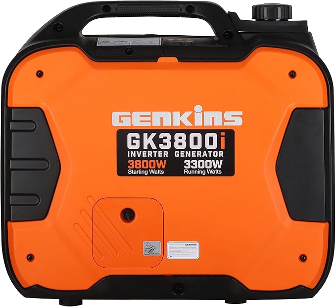 3800 Watt Portable Inverter Generator Ultra Quiet RV Ready Emergency Home Back up Recreation etc Gas Powered EPA Compliant Ship to Puerto Rico