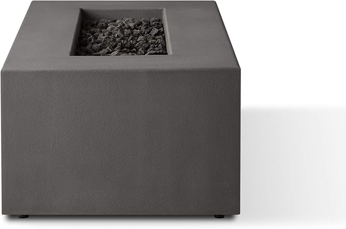 Real Flame Tamarack Casual Rectangle Propane Fire Table by Jensen Co
