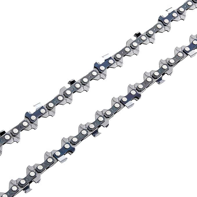 KAKEI 12 Inch Pole Saw Chain for Stihl 1/4" Pitch .043" Gauge 64 Drive Links Chainsaw Chain - 71PMM3 64 for Stihl Pole Saws (3 Chains) - Semi Chisel