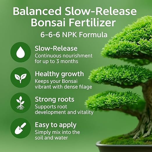 𝐁𝐄𝐒𝐓𝐒𝐄𝐋𝐋𝐄𝐑 Bonsai Fertilizer Pellets – Slow-Release Bonsai Tree Fertilizer & Food for Compact Growth, Dense Branching & Healthy Roots | Ideal for All Bonsai & Money Trees - 5 QUARTS