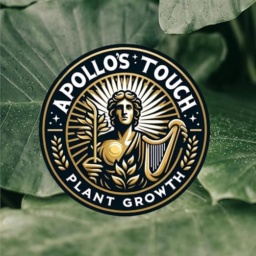 Apollo's Touch All Natural Plant Growth Fertilizer - House Plants, Outdoor Garden Plants, Soluble, Increases Plant Growth and Health - 3.5oz Bottle