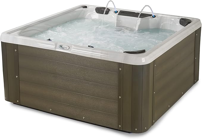 AquaLife Edgewater® EX 6-7 Person 28-Jet Acrylic Non-Lounger Hot Tub with Ozonator