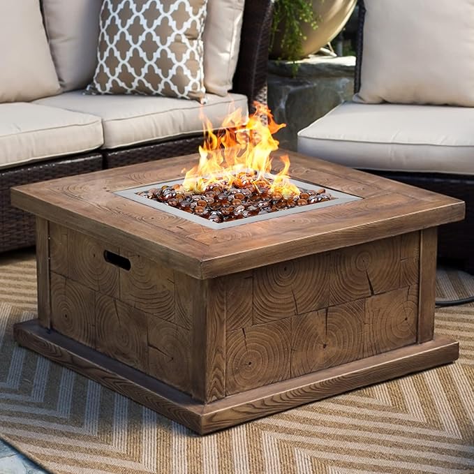 onlyfire 36 Inch Round Fire Pit Burner Ring for Natural Gas & Propane Fire Pit and Fireplace, Alloy Steel DIY Firepit Burner for Both Indoor and Outdoor, BTU 443,000 Max