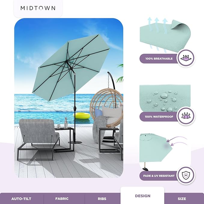 Midtown Umbrellas Patio Umbrella Color A5