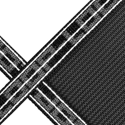 20' x 40' Rectangle Loop-Loc ll Gray Super Mesh In-Ground Pool Safety Cover size 22' x 42', ID 872