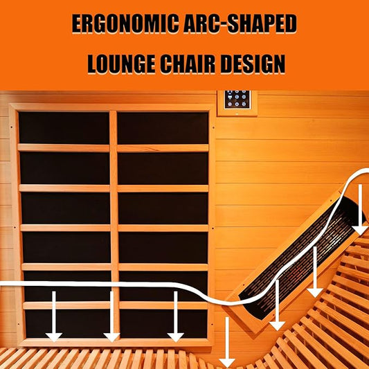 Wood Home Hybrid Sauna for 2-3 Person, Far Infrared & Steam Dual System Indoor Traditional Saunas, 3KW/6KW, 9 Heating Elements and Heating Stove, Speaker, Oxygen Bar, Water Bucket, Rocks, Hemlock