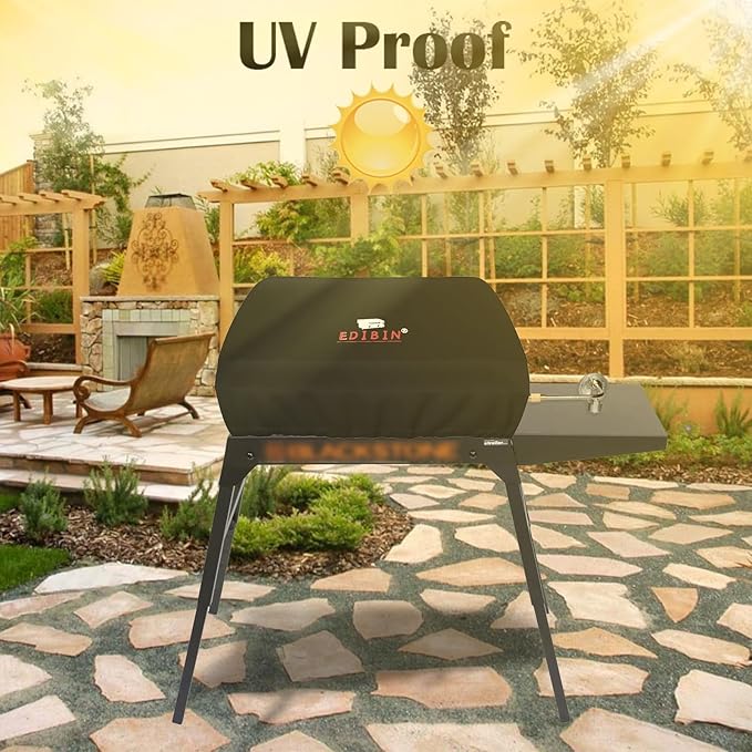 22 inch Griddle Cover for Blackstone 22 inchTabletop Grill Without Hood,900D Polyester Heavy Duty Waterproof Griddle Cover for Blackstone 22" Griddle Cooking Station Without Hood
