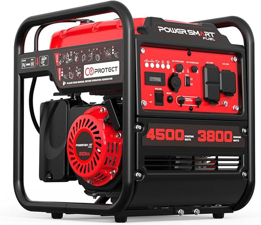 PowerSmart 4500-Watt Portable Generator with Inverter Technology, CO Protect, Home Use