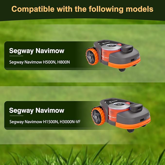 FourShow [Upgrade 6-Blade Disc Compatible with Segway Navimow Robotic Lawnmower H800N, H1500N, H3000N-VF,with 6Pcs Blades
