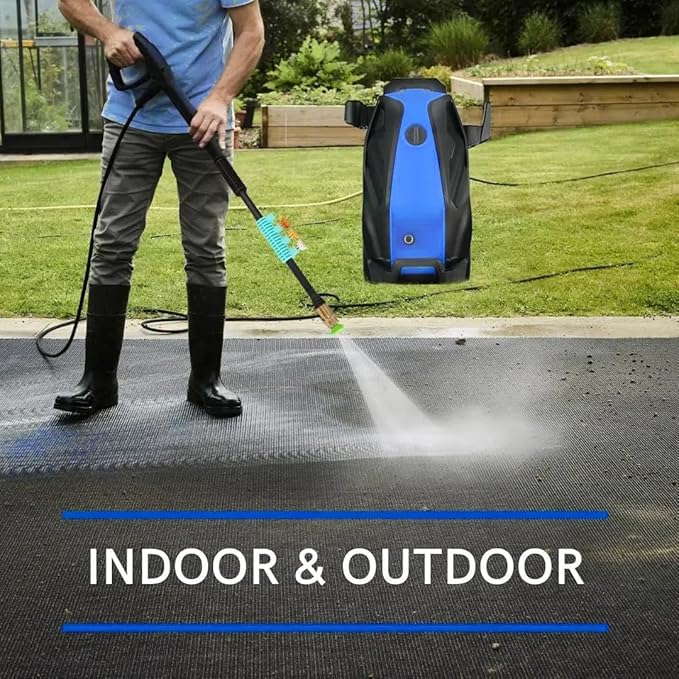 Imdot Pressure Cleaner, Heavy Duty Power Cleaner with Foam Cannon, 4 Nozzle Tips,33FT Hose and Soap Bottle for Home/Cars/Driveways/Patios/Decks/Fences