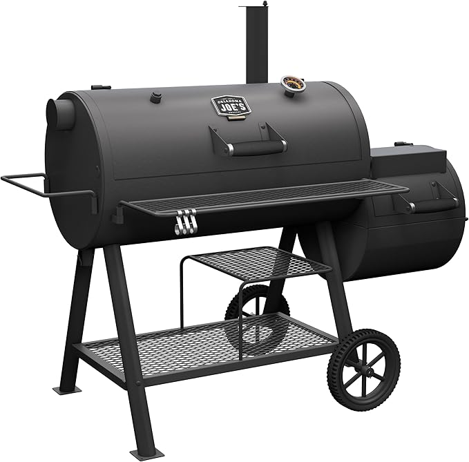 Oklahoma Joe's Highland Offset Reverse Flow Smoker and Grill - 24203003