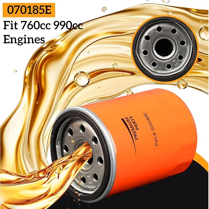 Arpisziv 070185ES Oil Filter Replaces Ge-nerac Engines 8-24kw Guardian Portable Outdoor Generator 760cc 990cc (4 Pack)