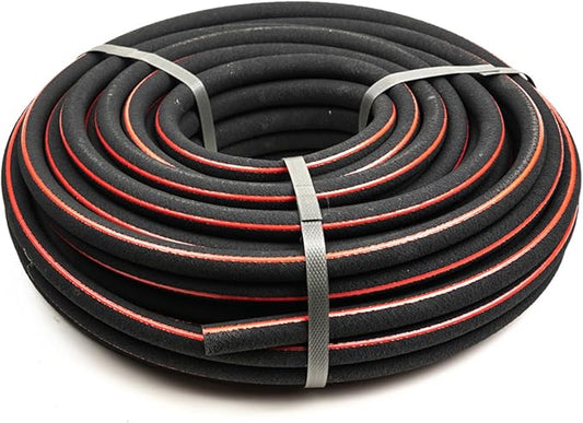 Eaton Brothers Bulk Soaker Hose 1/2-Inch Diameter x 100 ft – Recycled Rubber Garden Hose with No Ends – Durable and Efficient Soaker Hose for Lawns, Plants, Raised Beds, and Landscaping