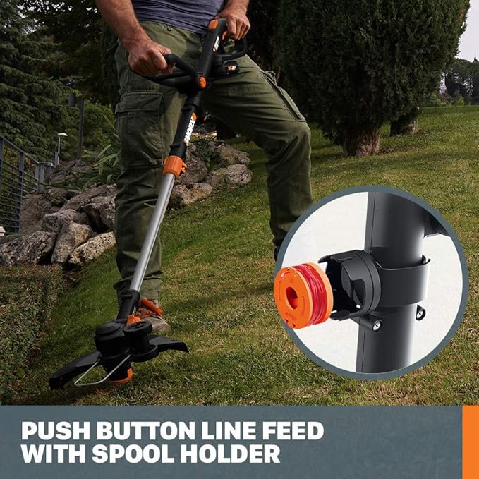 Worx GT Revolution 20V 12" String Trimmer Grass Trimmer/Edger/Mini-Mower, WG170.9