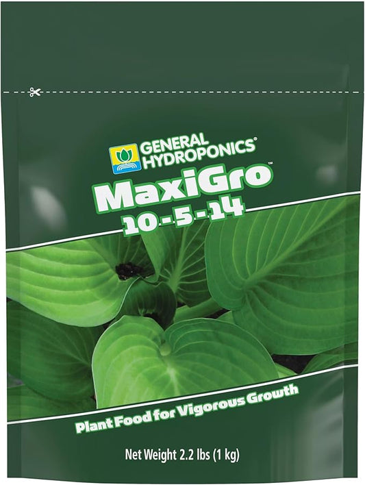 General Hydroponics MaxiGro Plant Food for Vigorous Growth, 2.2 lbs.