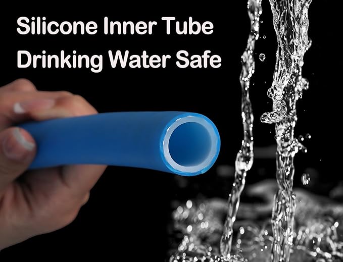 Atlantic RV Drinking Water Safe Hose 12 ft Short Garden Hose Extension: Lead, BPA, Phthalate-Free, and PVC-Free.