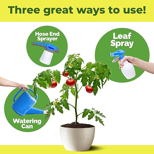 All Purpose Fertilizer, Complete Liquid All Purpose Plant Food, 32 oz (1 Quart)