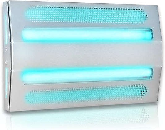 Gardner - iFly - Indoor Wall Mounted UV Fly Light Trap for Capturing Flies, Moths, Mosquitos and Other Flying Bugs