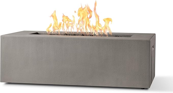 Real Flame Tamarack Casual Rectangle Propane Fire Table by Jensen Co