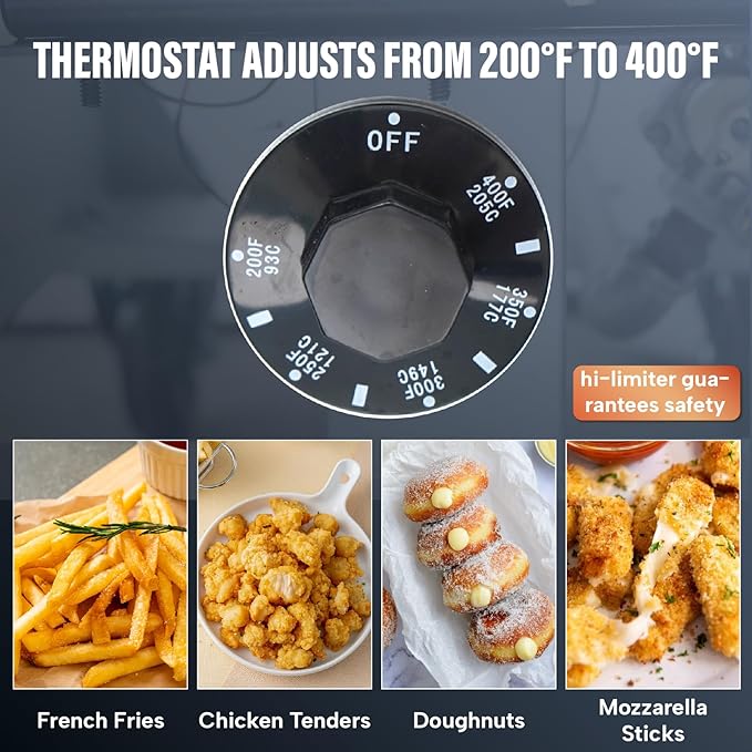 WESTLAKE Commercial Gas Deep Fryer, Stainless Steel Free Standing Floor Frye with Baskets 5 Tube 150000 BTU 70LB for Restaurants