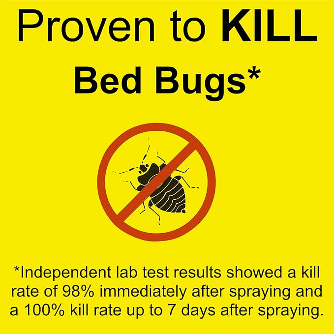 Premo Plus+ Bed Bug Spray Extra Strength – 32 oz – Fast Acting Bed Bug Treatment & Killer – Stain & Scent Free – Child & Pet Safe – Powerful New Stronger Formula – Natural with No Harmful Chemicals