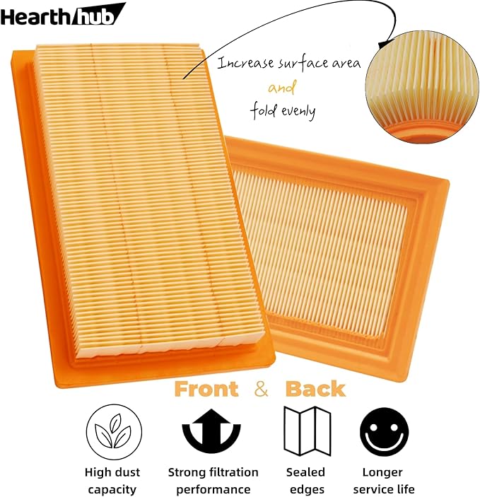 Generator 6485 Maintenance Kit - 0J8478 Air Filter, 070185E Oil Filter, RC12YC Spark Plugs, Compatible with 22KW 16 - 20KW 24KW 26KW Air Cooled Standby Generator with 999cc Engine 2013+ (1 Pack)