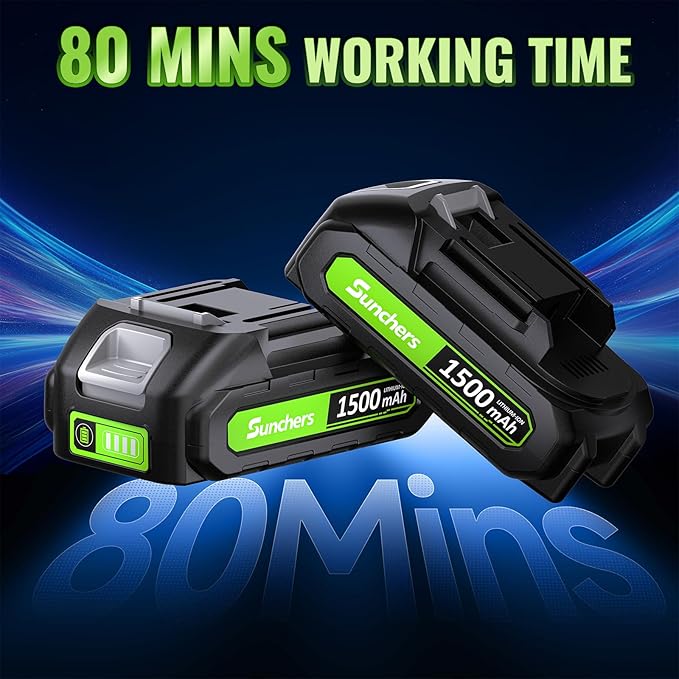 Mini Chainsaw Cordless, 6 Inch Electric Chainsaw with 2 Battery, Handheld Battery Powered Chain Saw with Auto Oiler, Gardening Tools Saw for Wood/Tree Cutting, Holiday Gifts for Men, Dad, Husband