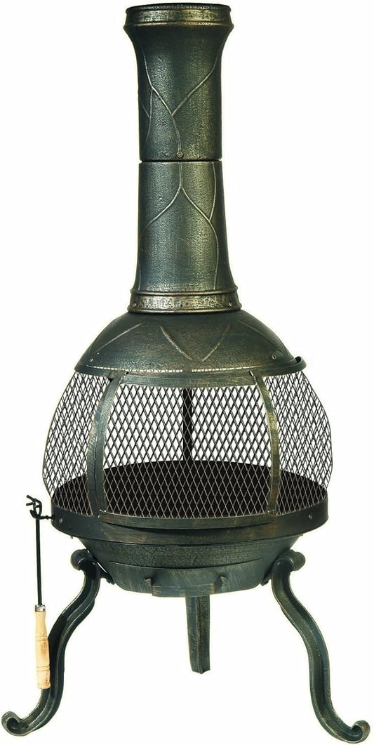 Deckmate Sonora Outdoor Chimenea Fireplace Model 30199