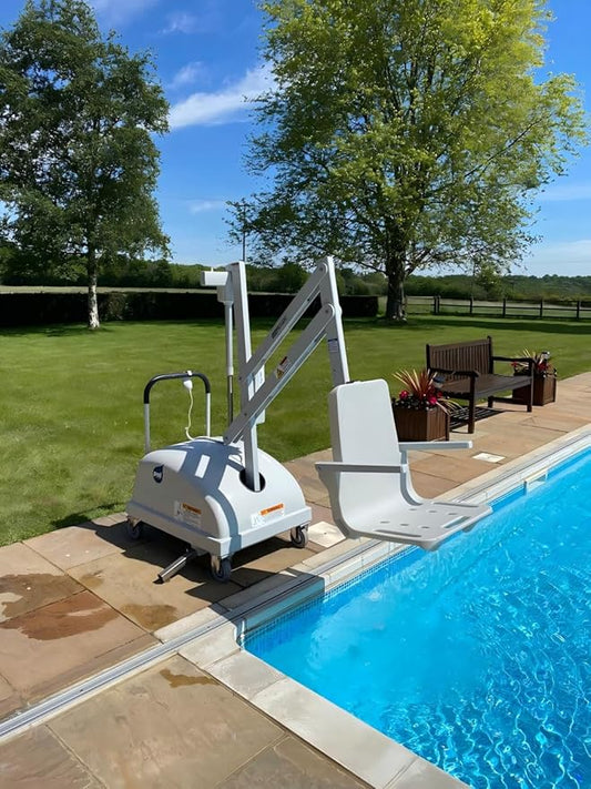 Pool Lift Chair Protective Cover for 500-5200 S.R.Smith Lift/AXs Modell (S.R. Smith AX9005)/ML300,600D Heavy Duty Waterproof, UV & Dustproof Protective Cover for Handicap Pool Lift Chairs (Khaki)
