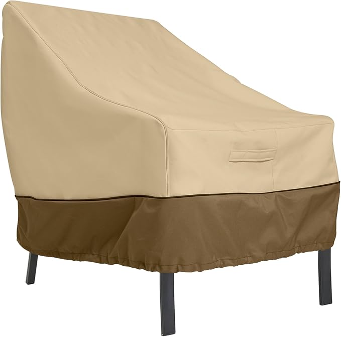 Classic Accessories Veranda Water-Resistant 38 Inch Patio Lounge Chair Cover, Patio Furniture Covers