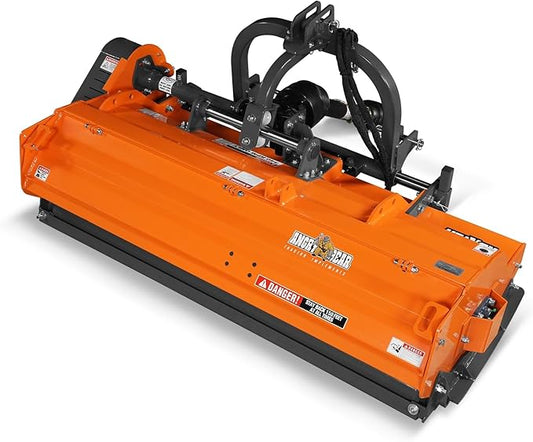 72" Heavy Duty PTO Flail Mower with Hydraulic Side Shift 3 Point 50-75 hp, Model KDK72H