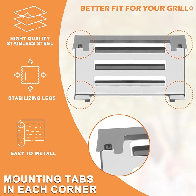 Grill Parts for Weber Spirit 2 Grill Parts GS4 Spirit II E310 E320 S310 S320 Replacement for Weber GS4 Spirit 2 Flavorizer Bars 7636 67046, Burner Tube 67025 67103 69787 & Weber Heat Deflector 67060