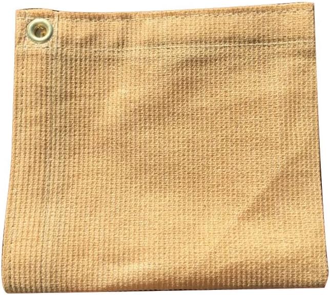 XTARPS - 10 ft. x 16 ft. - 7 OZ Premium 90% Shade Cloth, Shade Sail, Sun Shade (Tan Color)
