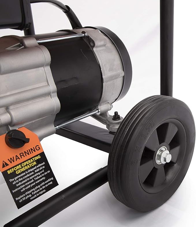 ETQ Tough Quality 2000/3600Watt Portable Generator - Extremely Quiet - CARB Compliant (3600W gas-powered)