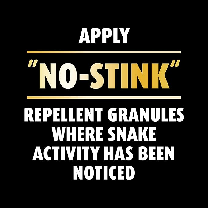 Ortho Snake B Gon1 - Snake Repellent Granules, No-Stink Formula, Covers Up to 1,440 sq. ft., 2 lbs. (2-Pack)