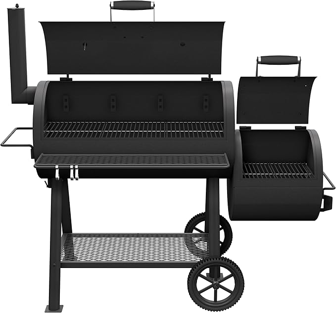 Oklahoma Joes® Highland Offset Smoker and Grill - 24203001