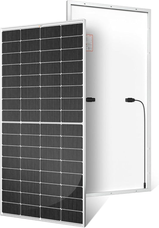 RICH SOLAR 220 Watt 12 Volt 16BB Cell Monocrystalline Solar Panel High Efficiency Solar Module for RV Trailer Camper Marine Off Grid