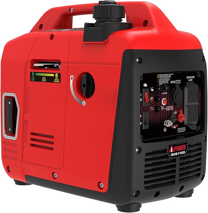 A-iPower 7600-Watt Dual Fuel Inverter Generator Remote Start, Power Supplies with 322cc OHV Engine, CO Sencsor, Gas and Propane Powered, for Backup Home Use, Tailgating, RV, Power Outages(GXS7600iRD)