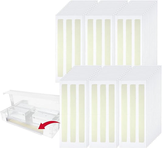 Catchmaster Multi-Catch Mini Mouse Trap 216-Pack Mini Refills, Replaceable Glue Boards for Mouse Traps Indoor for Home, Live Catch Pest Control for Shed
