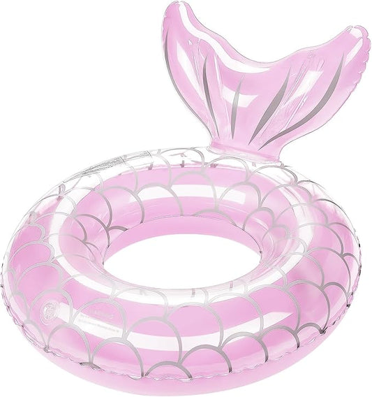 HeySplash Pool Floats Kids, Inflatable Swimming Ring Swim Tube Floaties, Summer Water Fun Beach Party Swimming Pool Toys for Kids Children Water Activities
